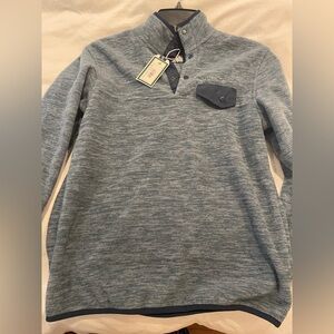 Nova Pullover stone Blue Properly tied fleece pullover YM 10/12 NWT